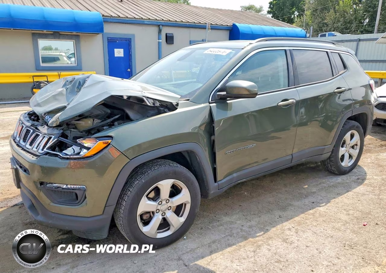 2018 Jeep Compass Latitude VIN:3C4NJDBB5JT174983 - 1