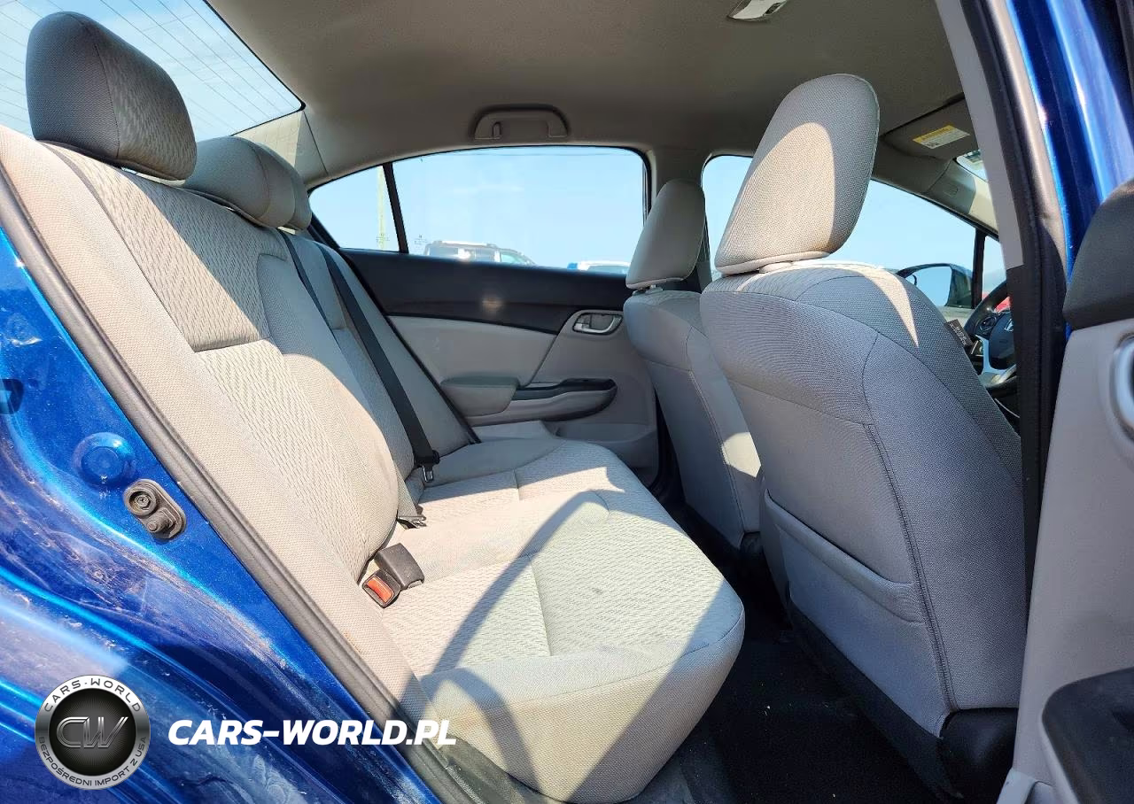 2015 Honda Civic Lx VIN:19XFB2F52FE018230 - 10