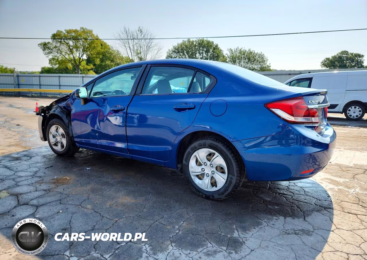 2015 Honda Civic Lx VIN:19XFB2F52FE018230 - 2