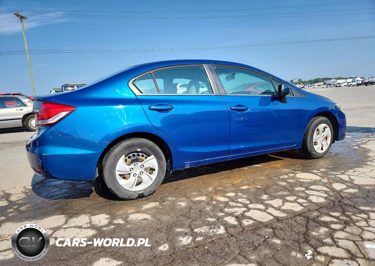 2015 Honda Civic Lx VIN:19XFB2F52FE018230 - 3
