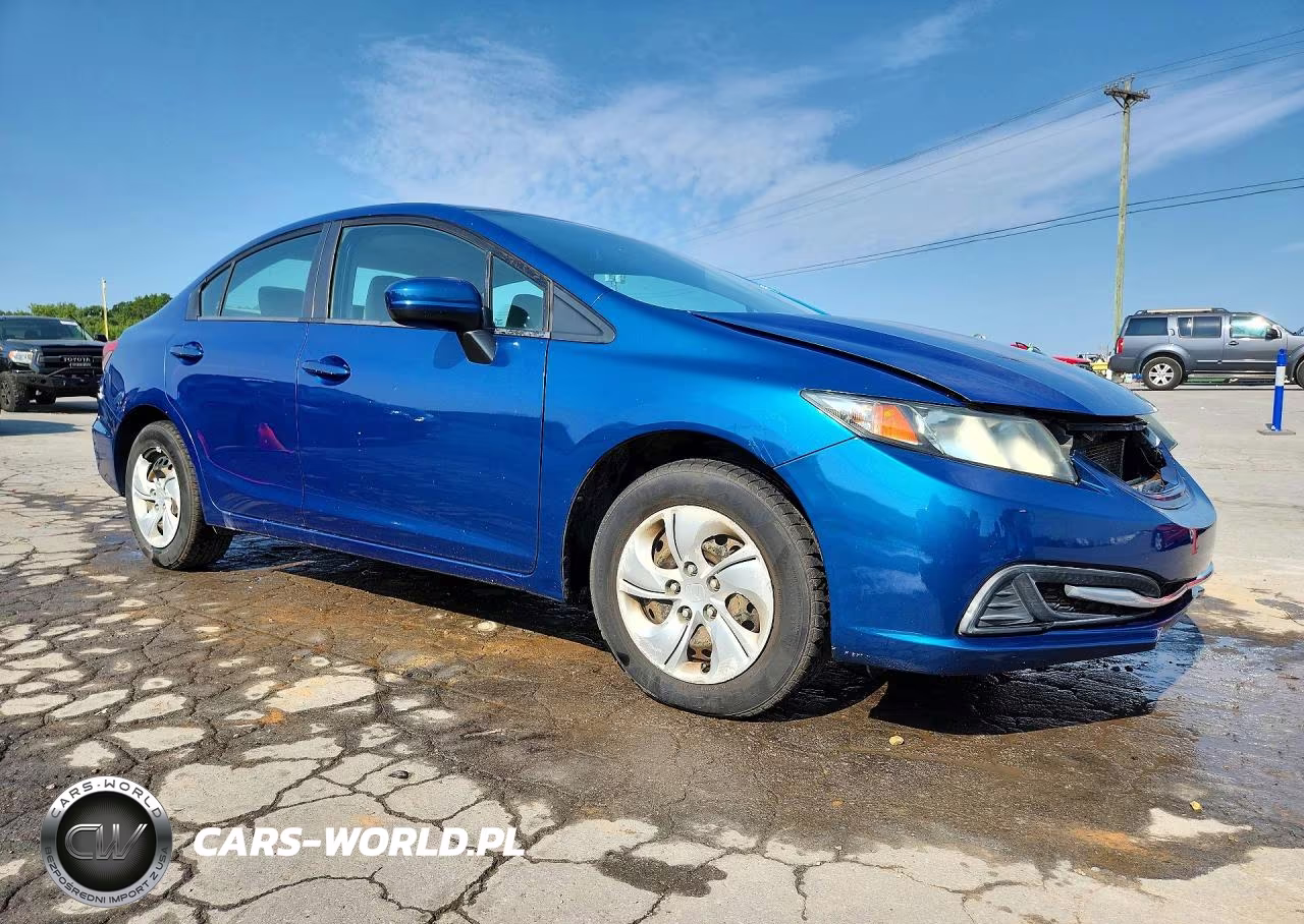 2015 Honda Civic Lx VIN:19XFB2F52FE018230 - 4