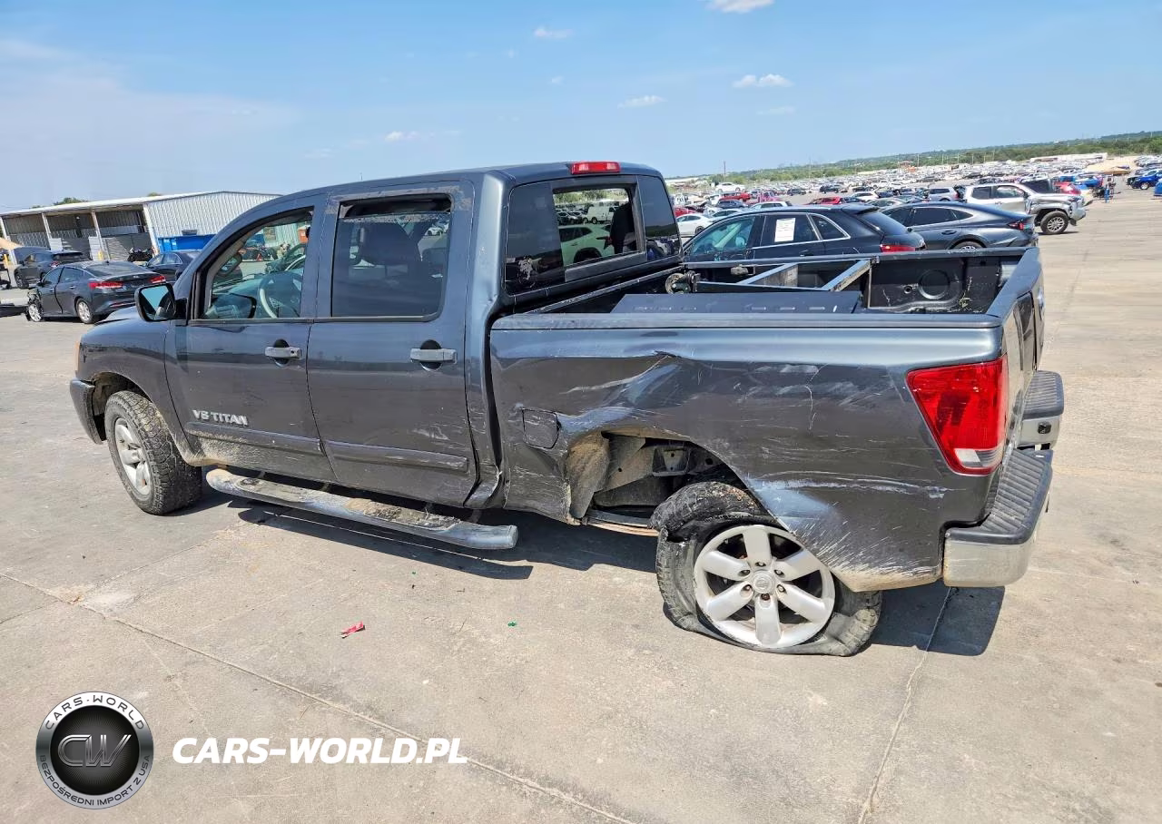2012 Nissan Titan Sv VIN:1N6BA0EC0CN311750 - 2