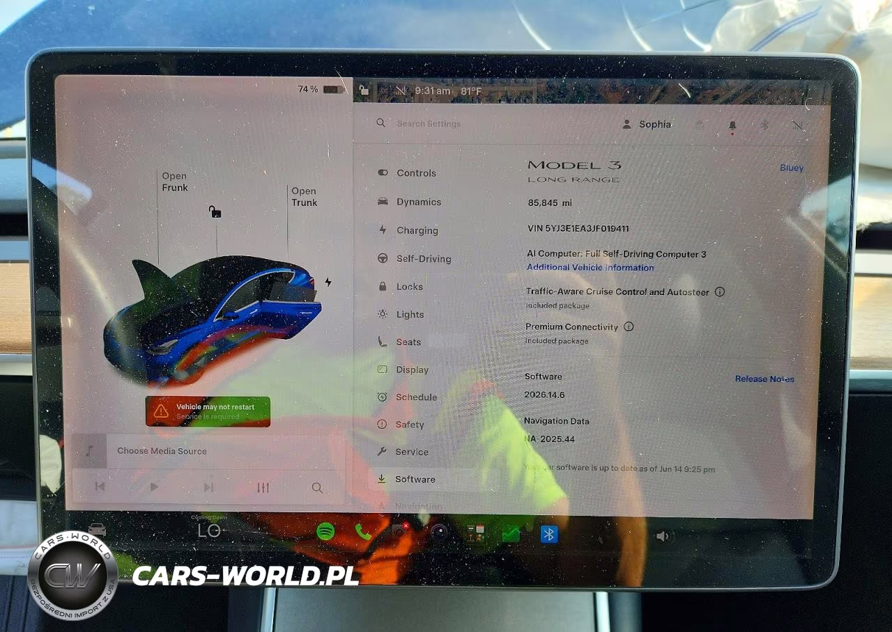 2018 Tesla Model 3 VIN:5YJ3E1EA3JF019411 - 9
