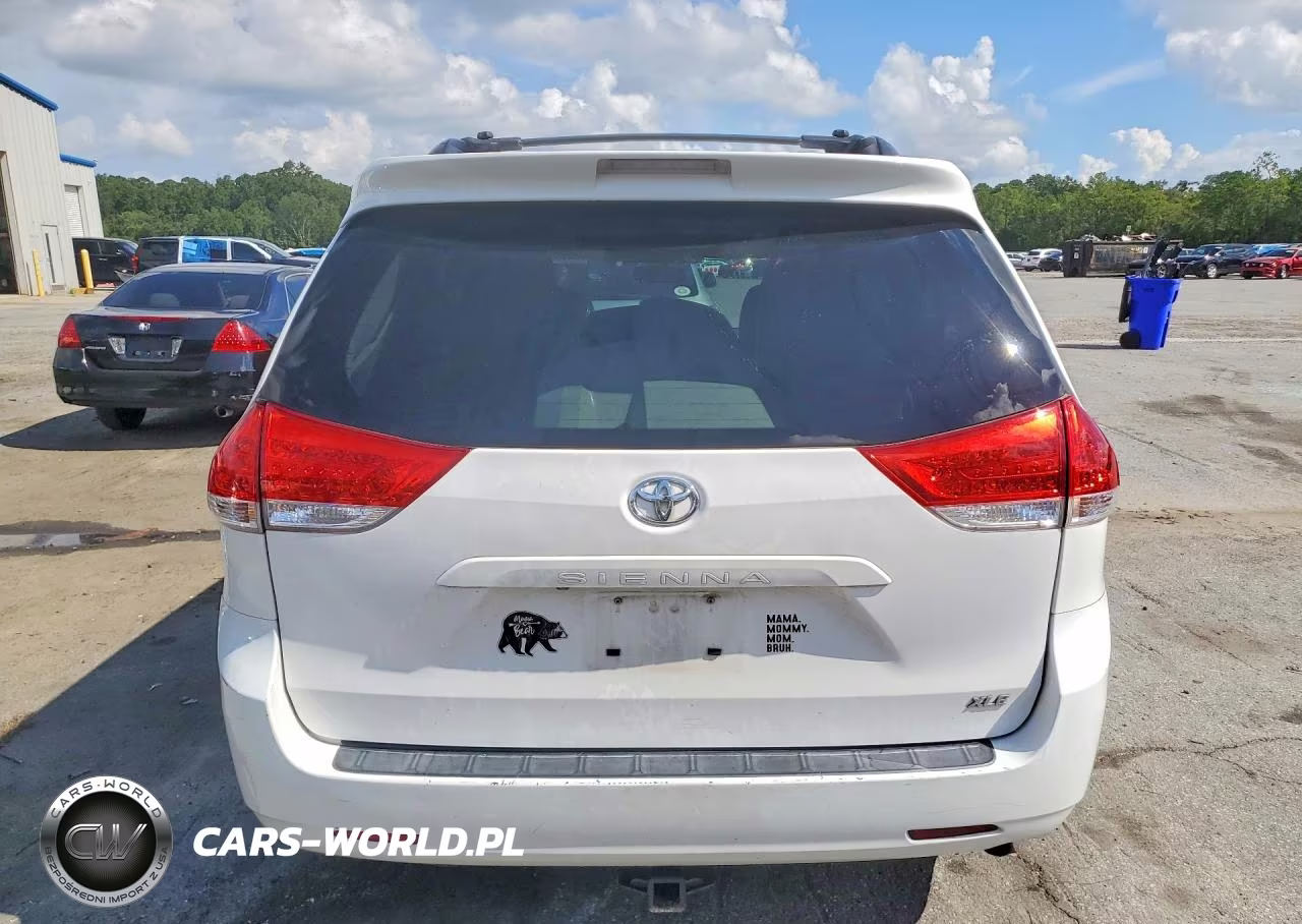 2012 Toyota Sienna Xle 8-Passenger VIN:5TDYK3DC6CS259001 - 6
