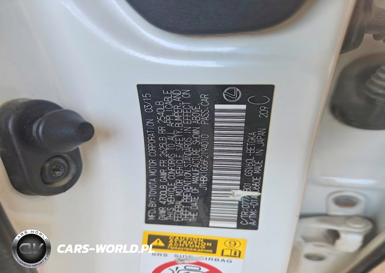 2015 Lexus Es 350 VIN:JTHBK1GG6F2194010 - 12