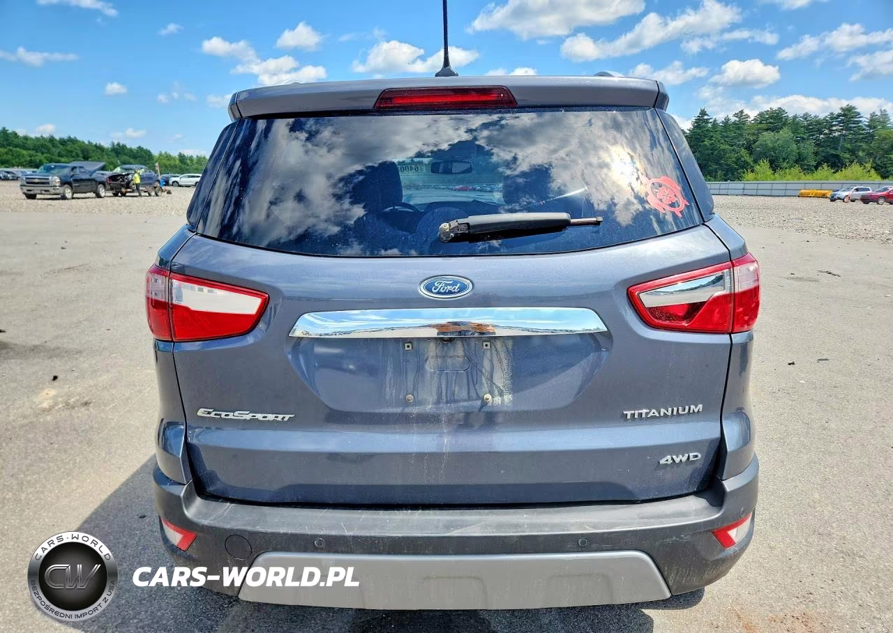 2018 Ford Ecosport Titanium VIN:MAJ6P1WL4JC193630 - 6