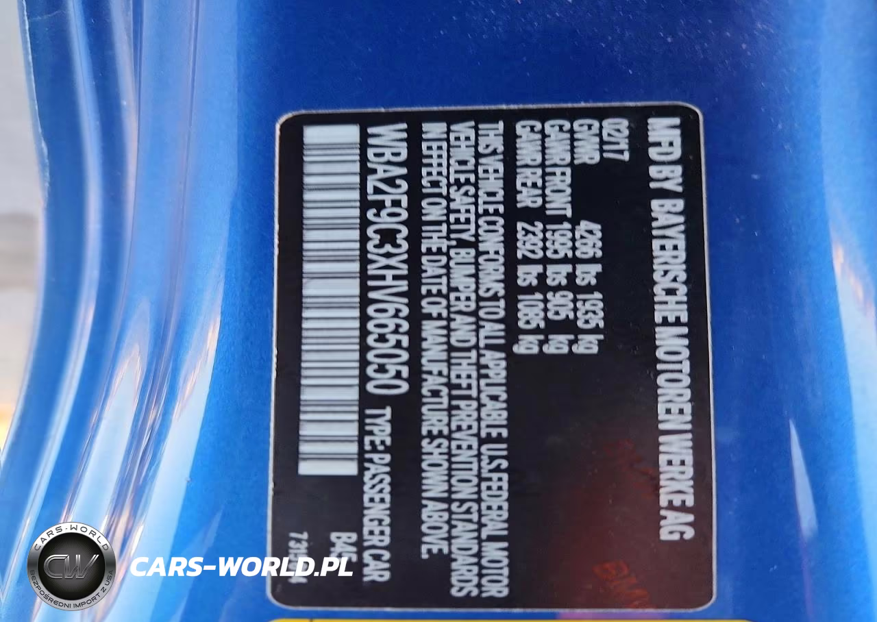 2017 BMW 230I VIN:WBA2F9C3XHV665050 - 12
