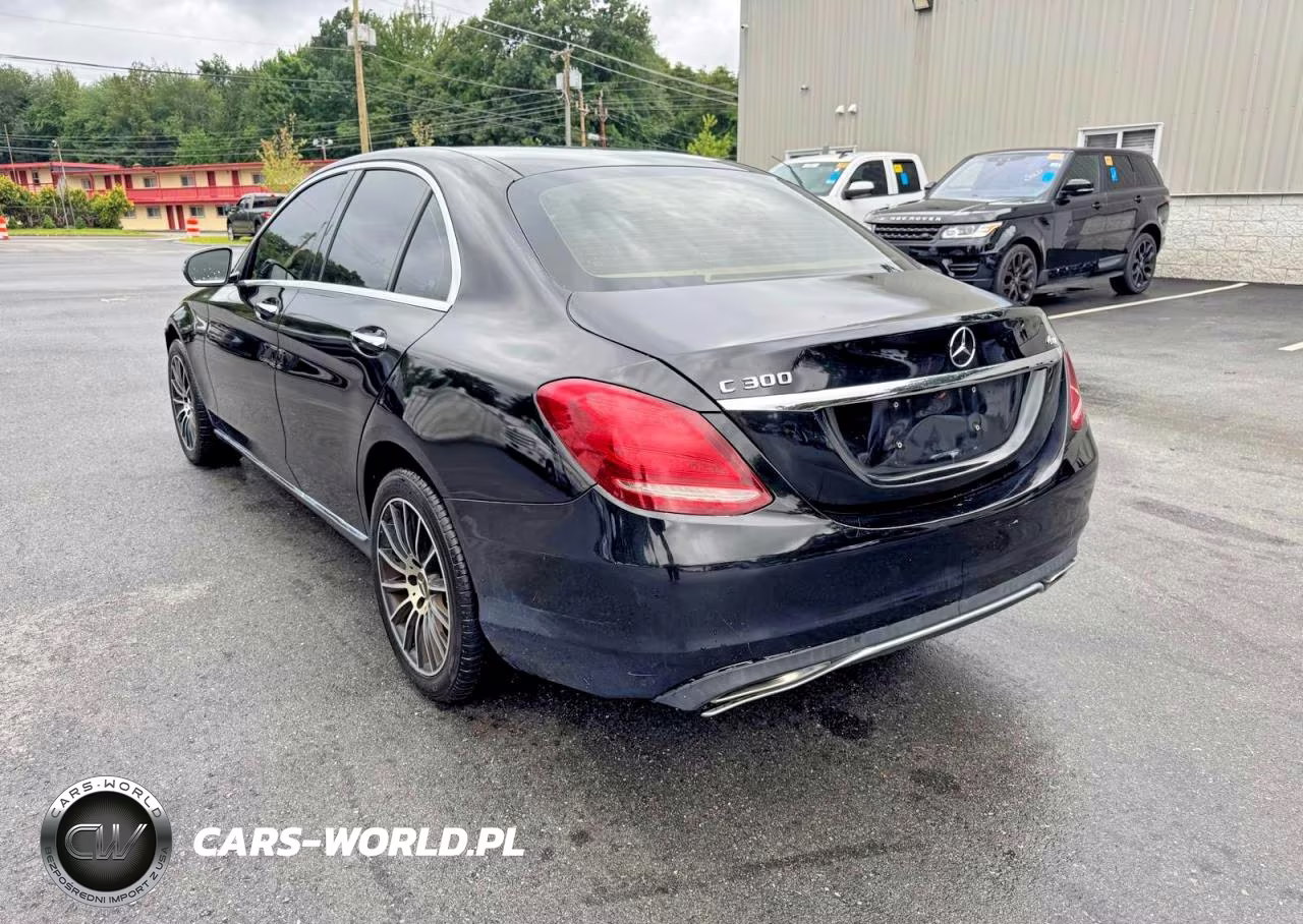 2017 Mercedes-Benz C 300 4Matic VIN:55SWF4KB0HU187623 - 2