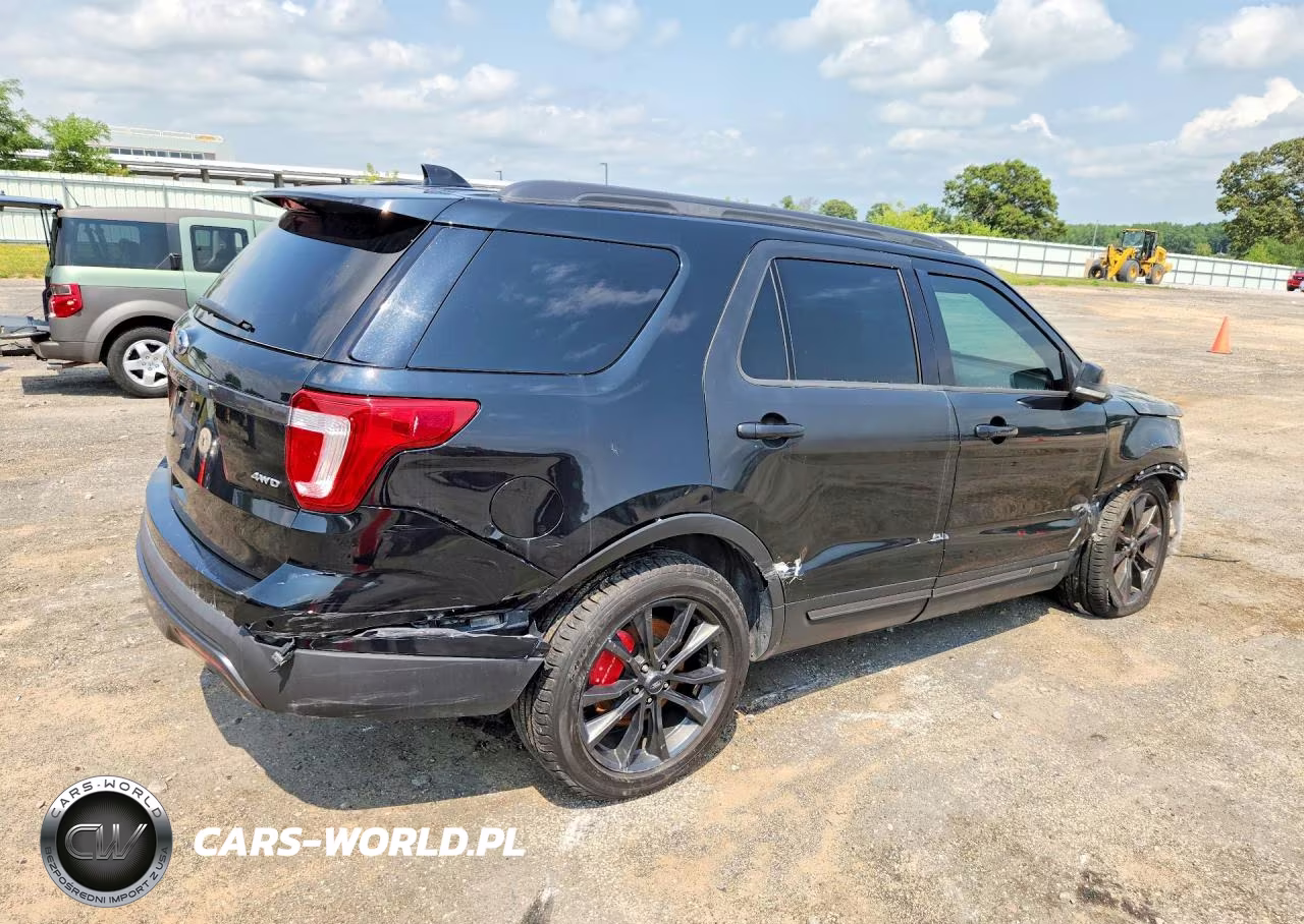 2017 Ford Explorer Xlt VIN:1FM5K8D83HGC41628 - 3