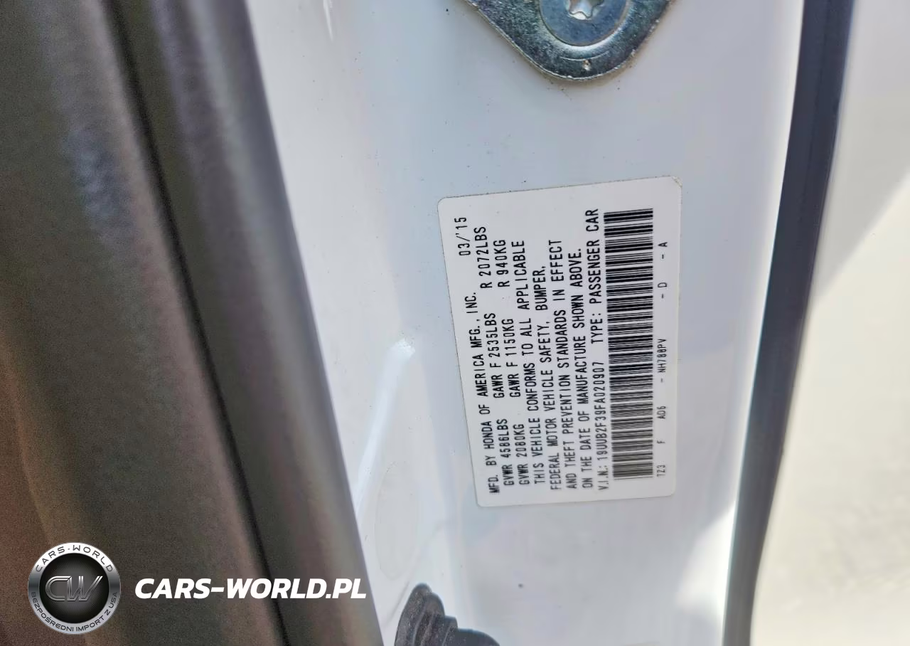 2015 Acura Tlx VIN:19UUB2F39FA020907 - 12