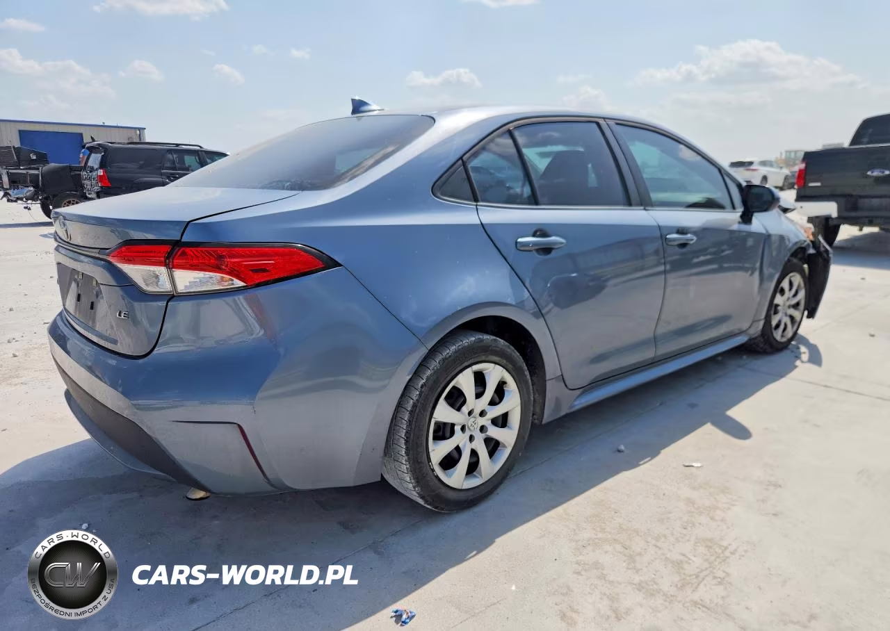 2021 Toyota Corolla Le VIN:5YFEPMAE0MP187657 - 3
