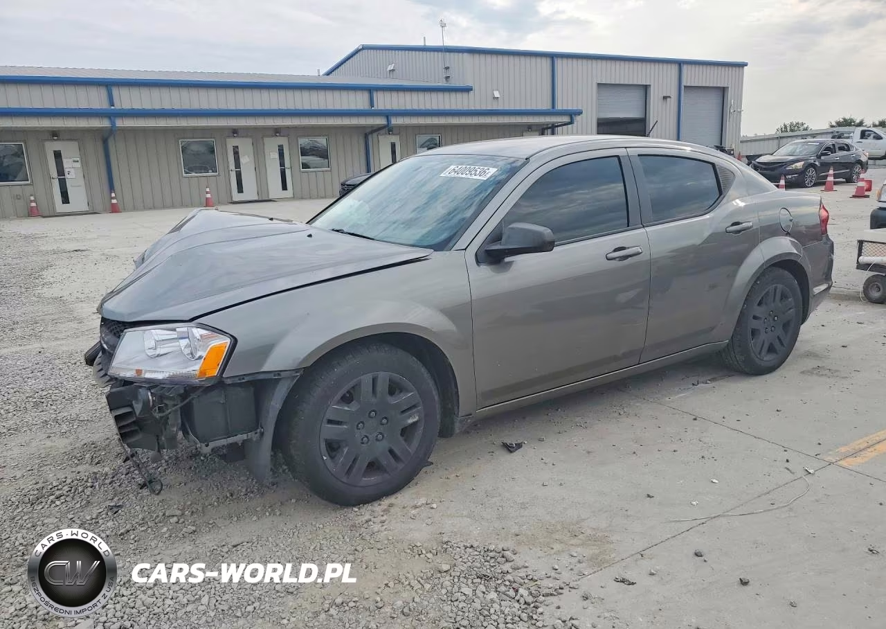 2013 Dodge Avenger Se VIN:1C3CDZAB0DN582684 - 1