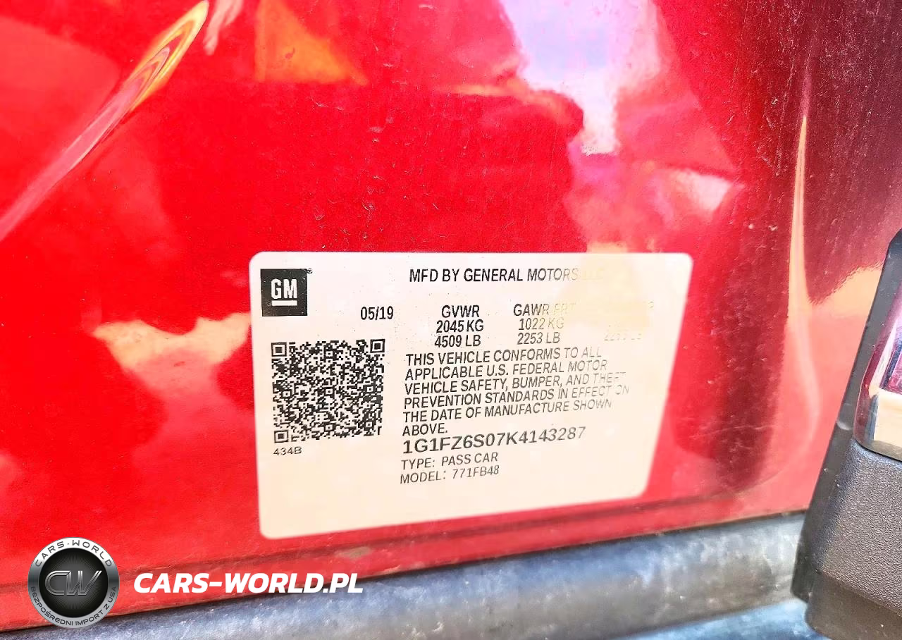 2019 Chevrolet Bolt Ev Premier VIN:1G1FZ6S07K4143287 - 13