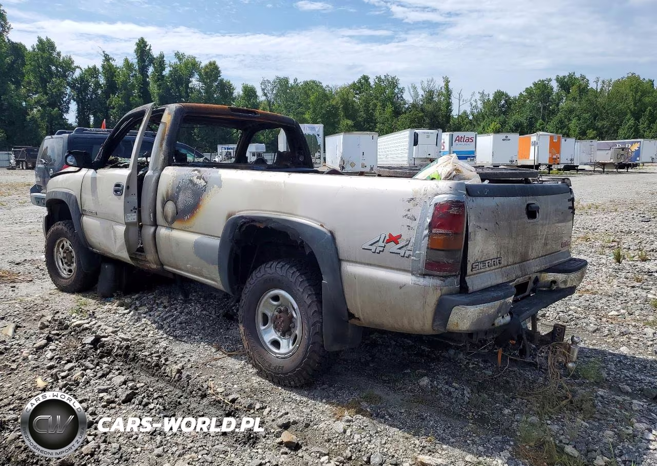 2006 GMC Sierra K2500 Heavy Duty VIN:1GTHK24U36E157572 - 2