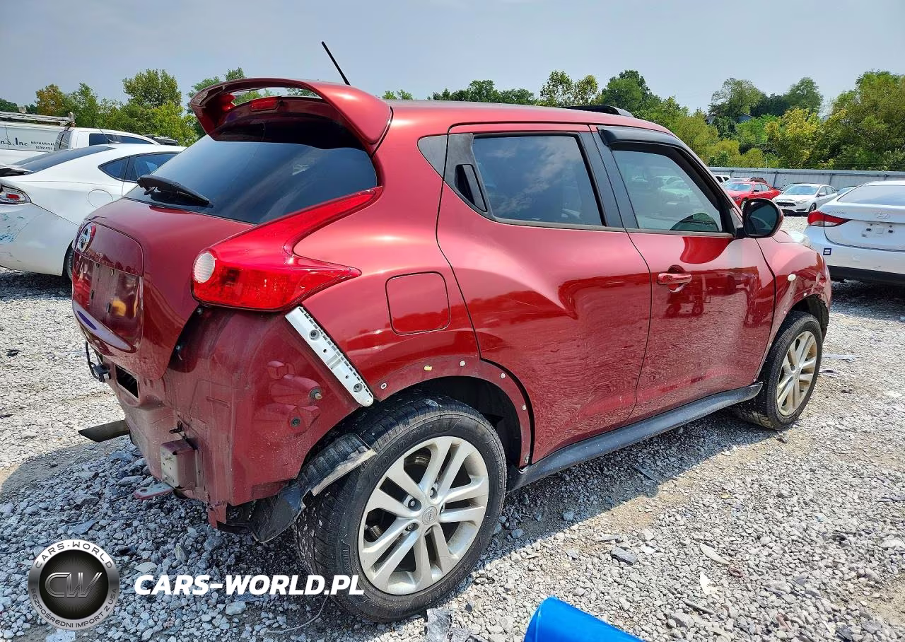 2014 Nissan Juke Sl VIN:JN8AF5MVXET360330 - 3