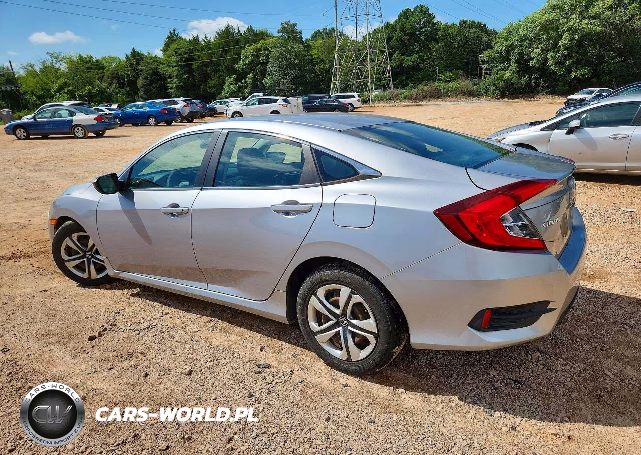 2018 Honda Civic Lx VIN:19XFC2F53JE002317 - 2