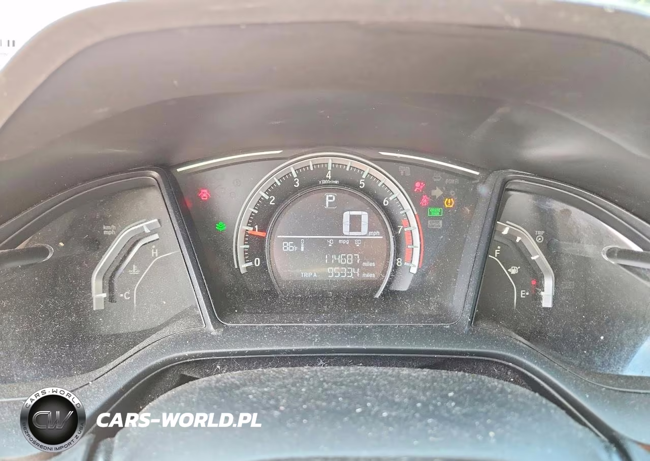 2018 Honda Civic Lx VIN:19XFC2F53JE002317 - 9