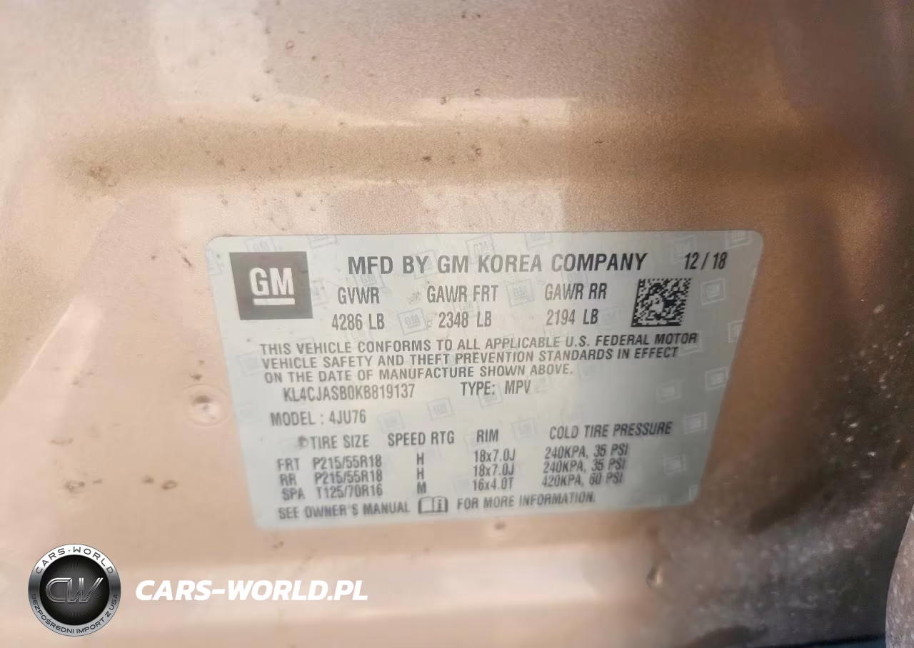 2019 Buick Encore Preferred VIN:KL4CJASB0KB819137 - 13