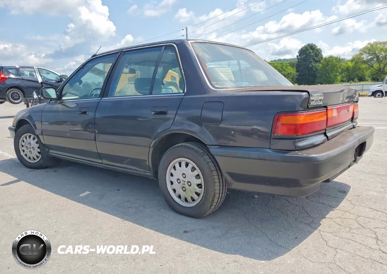 1991 Honda Civic Lx VIN:JHMED3650MS004346 - 2