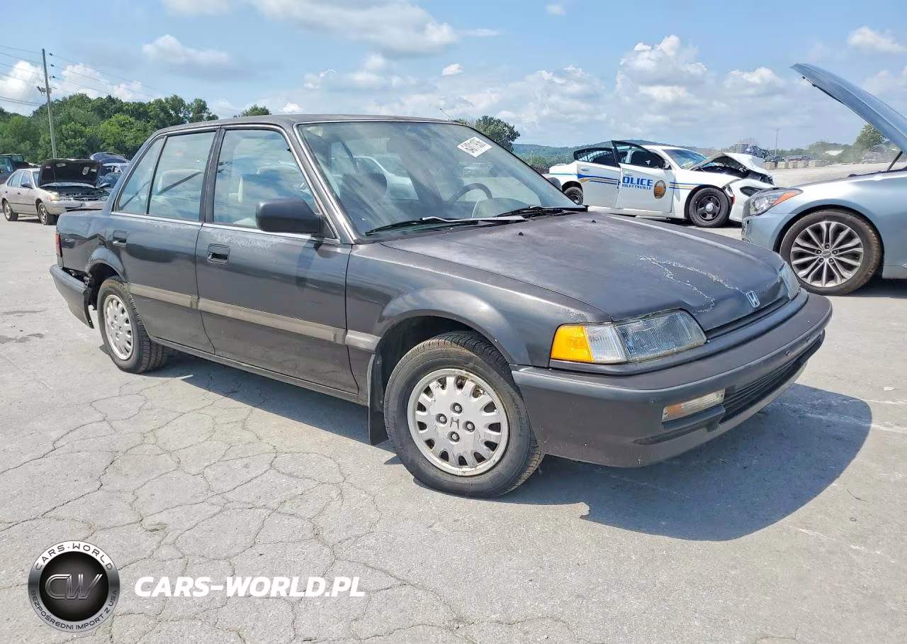 1991 Honda Civic Lx VIN:JHMED3650MS004346 - 4