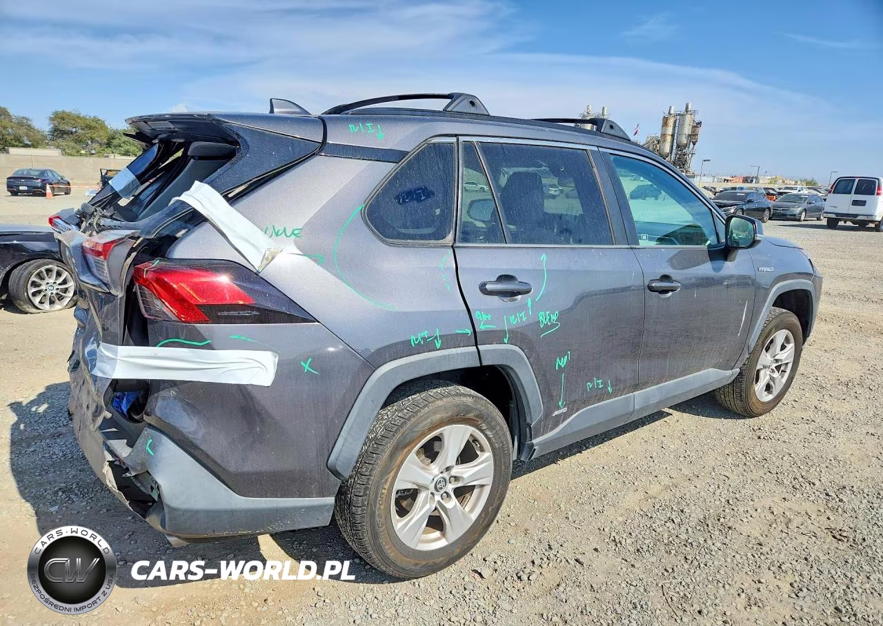 2020 Toyota Rav4 Hybrid Xle VIN:2T3RWRFV0LW051513 - 3