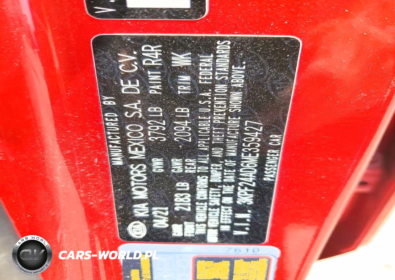 2021 Kia Forte Lxs VIN:3KPF24AD6ME359427 - 12
