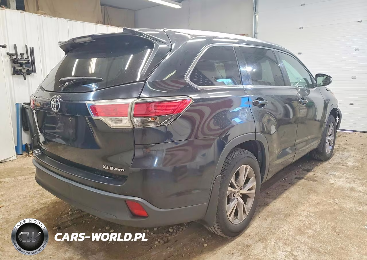 2014 Toyota Highlander Xle VIN:5TDJKRFH9ES060704 - 3