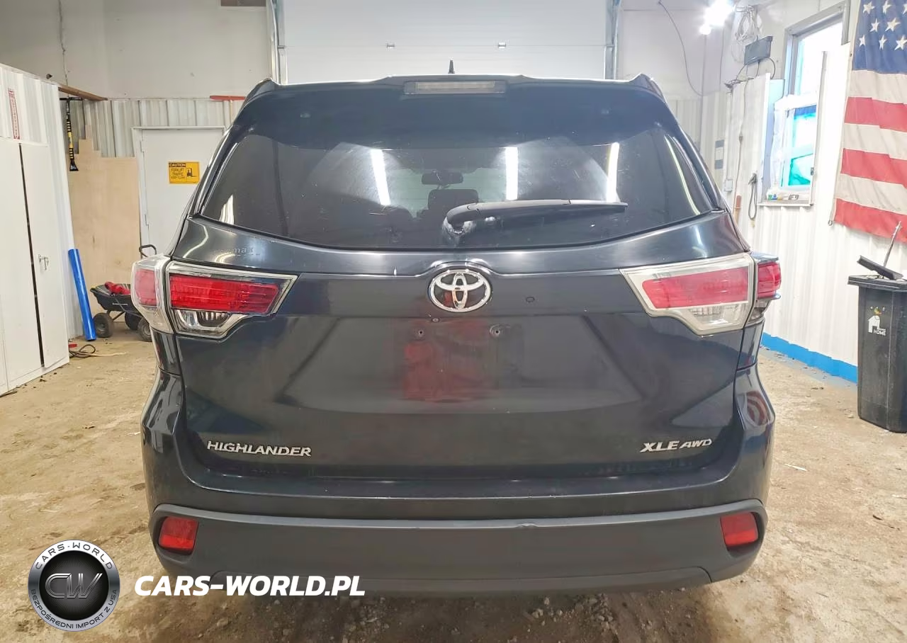 2014 Toyota Highlander Xle VIN:5TDJKRFH9ES060704 - 6
