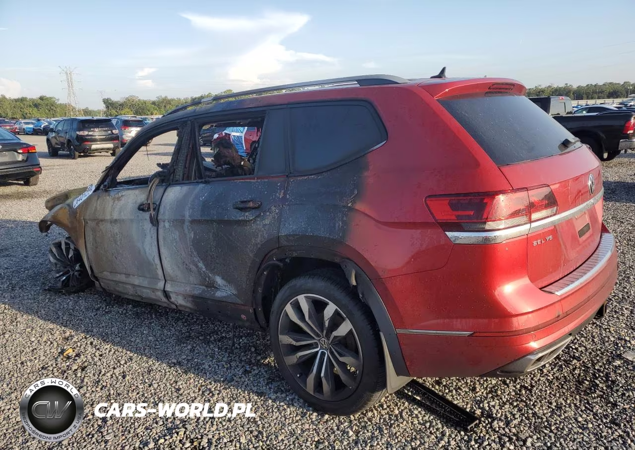 2021 Volkswagen Atlas Sel R-Line VIN:1V2CR2CA4MC570847 - 2