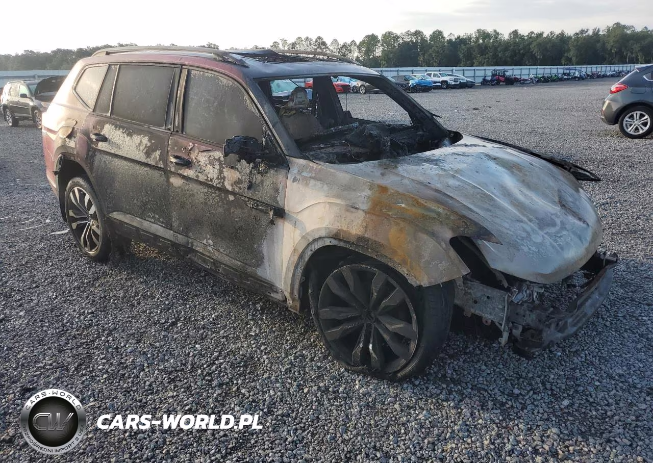 2021 Volkswagen Atlas Sel R-Line VIN:1V2CR2CA4MC570847 - 4