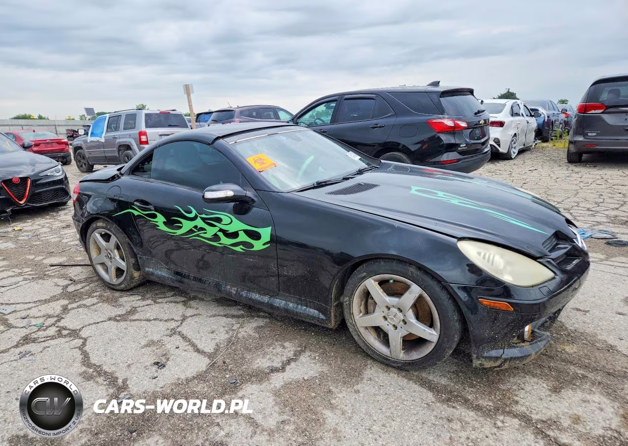 2005 Mercedes-Benz Slk 350 VIN:WDBWK56F35F041092 - 4