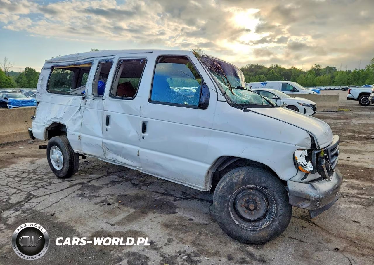 2007 Ford Econoline E350 Super Duty Wagon VIN:1FBNE31L57DB03018 - 4