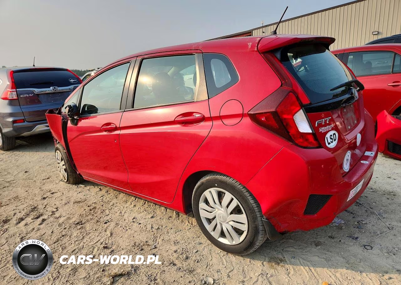 2016 Honda Fit Lx VIN:JHMGK5H52GX002144 - 2