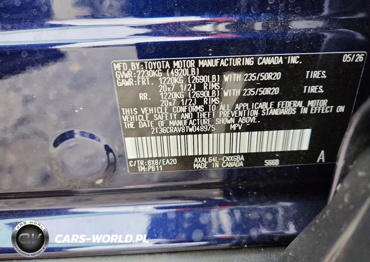 2026 Toyota Rav4 Limited VIN:2T36CRAV8TW048975 - 13