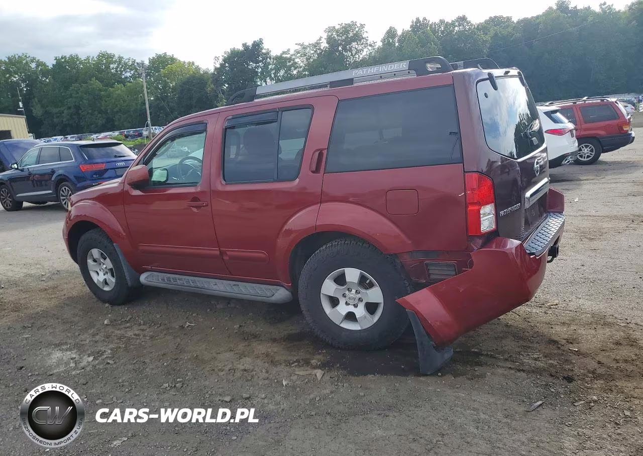 2005 Nissan Pathfinder Xe VIN:5N1AR18W45C757834 - 2