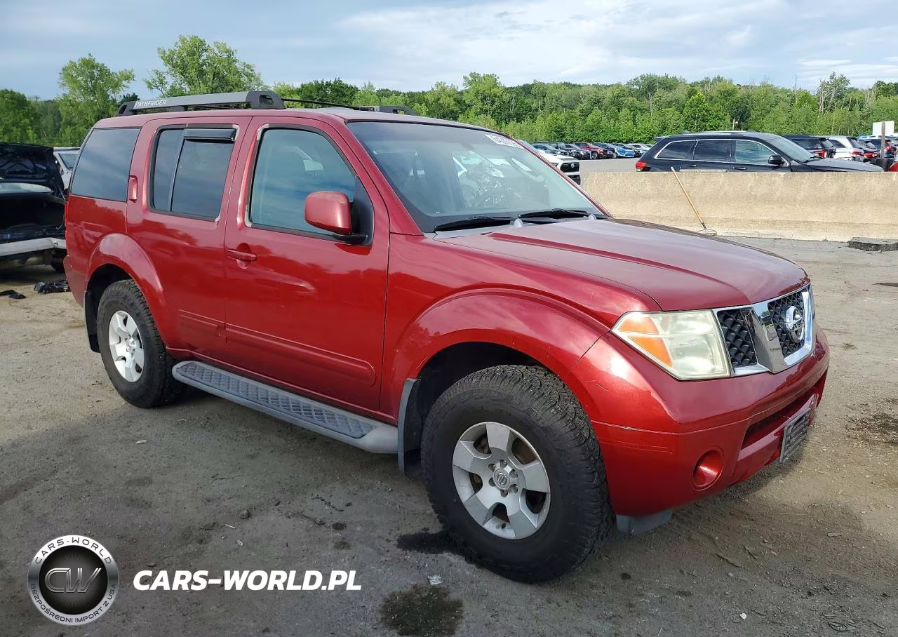 2005 Nissan Pathfinder Xe VIN:5N1AR18W45C757834 - 4