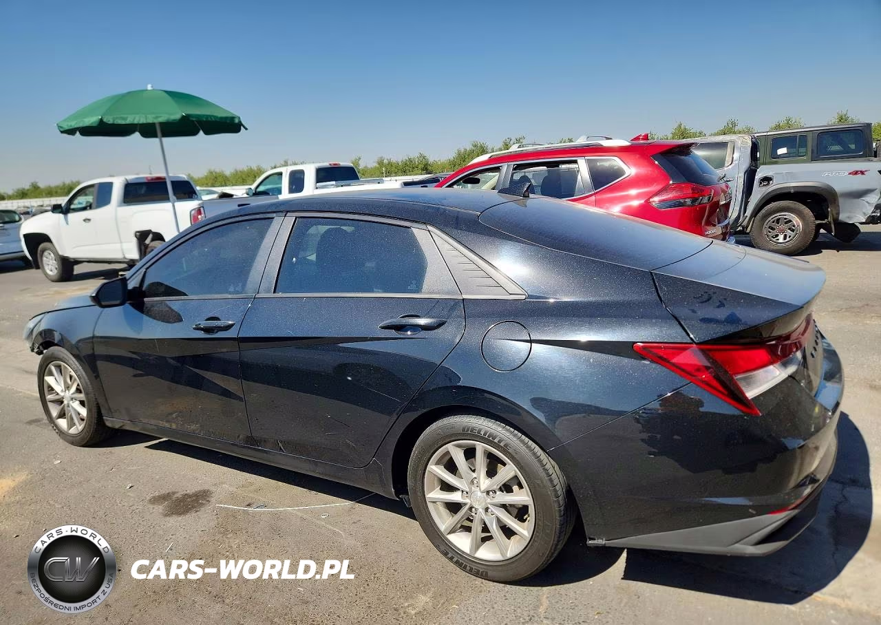 2021 Hyundai Elantra Sel VIN:5NPLM4AG4MH010107 - 2