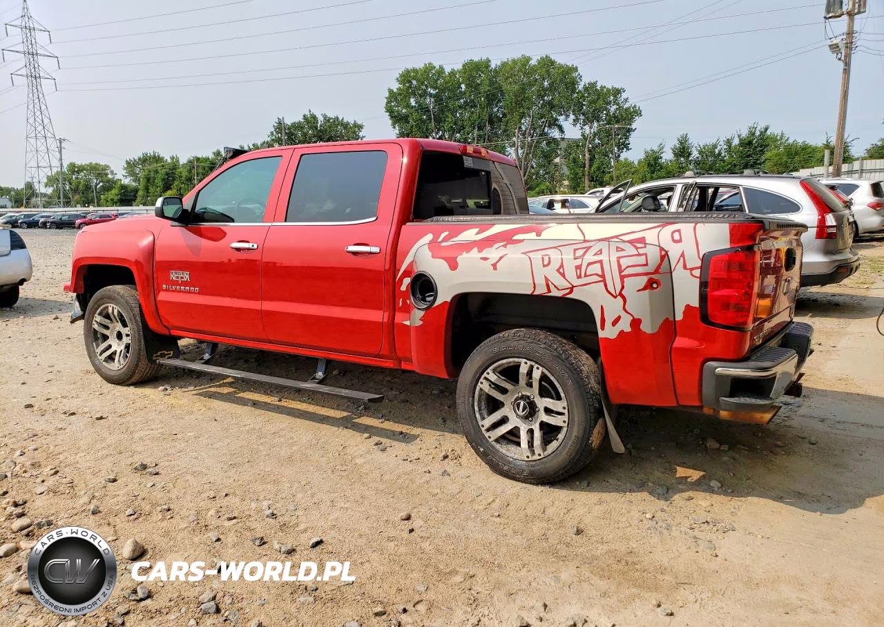 2015 Chevrolet Silverado K1500 Ltz VIN:3GCUKSEJ1FG277589 - 2
