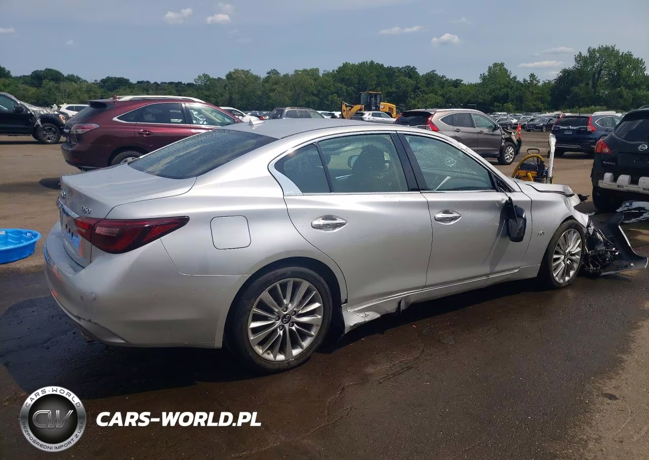 2019 Infiniti Q50 3.0T Luxe VIN:JN1EV7AR3KM593154 - 3