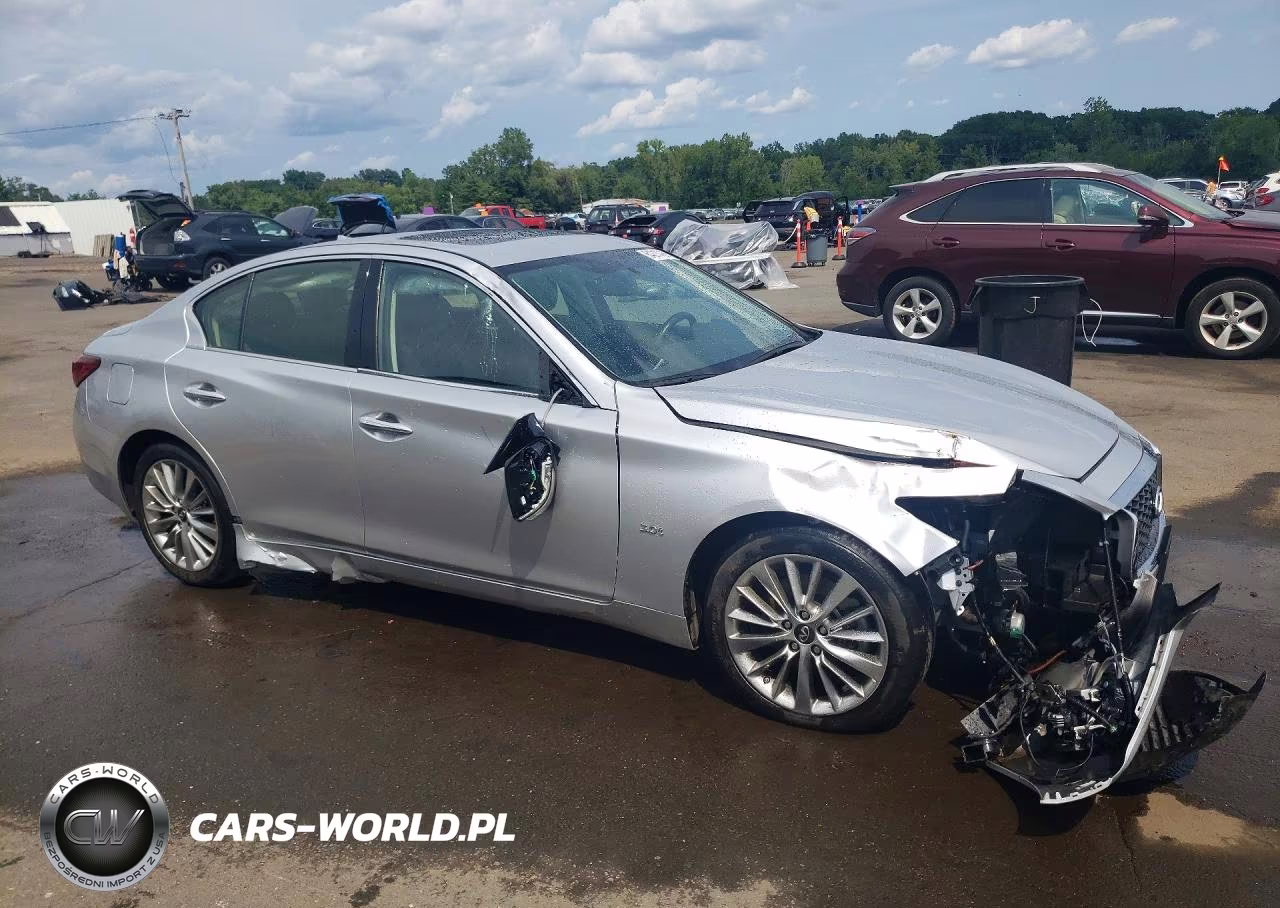 2019 Infiniti Q50 3.0T Luxe VIN:JN1EV7AR3KM593154 - 4