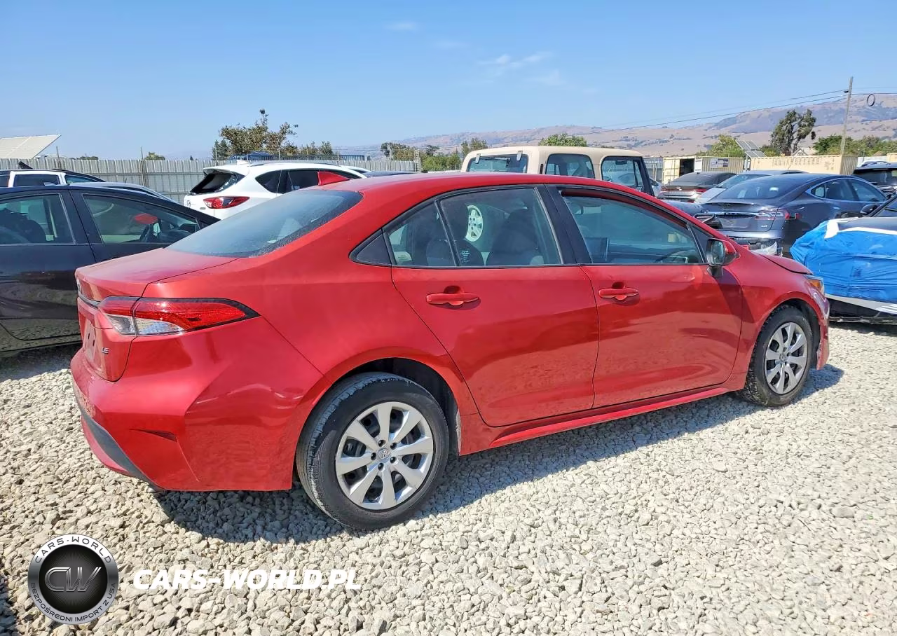 2021 Toyota Corolla Le VIN:5YFEPMAEXMP262039 - 3