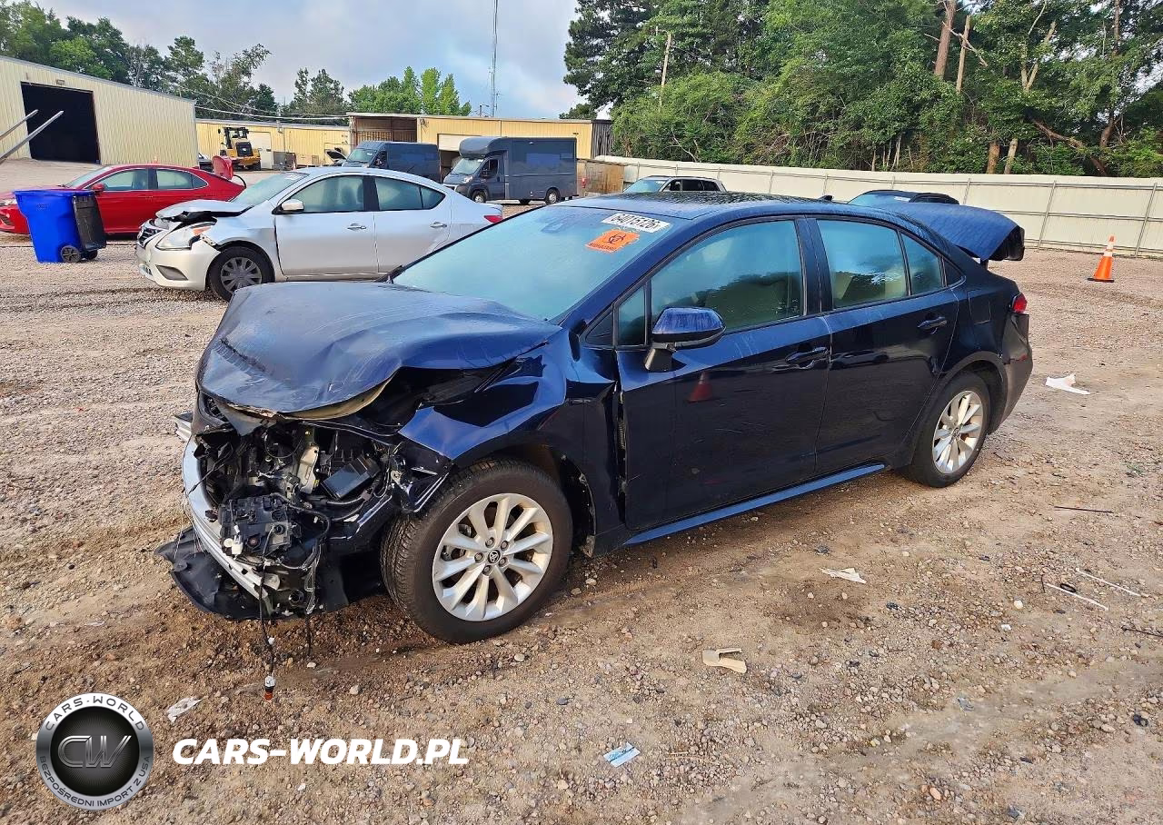 2022 Toyota Corolla Le VIN:5YFVPMAE9NP389043 - 1
