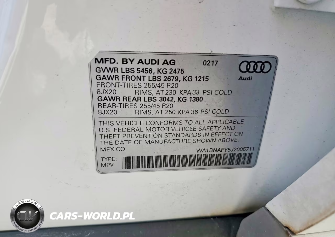 2018 Audi Q5 Premium Plus VIN:WA1BNAFY5J2005711 - 13