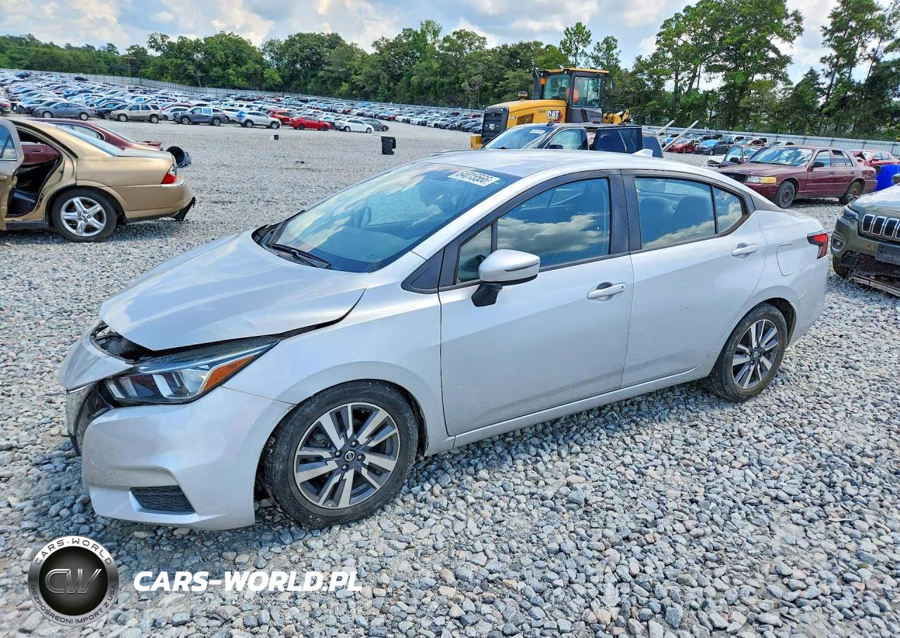 2020 Nissan Versa Sv VIN:3N1CN8EVXLL825801 - 1