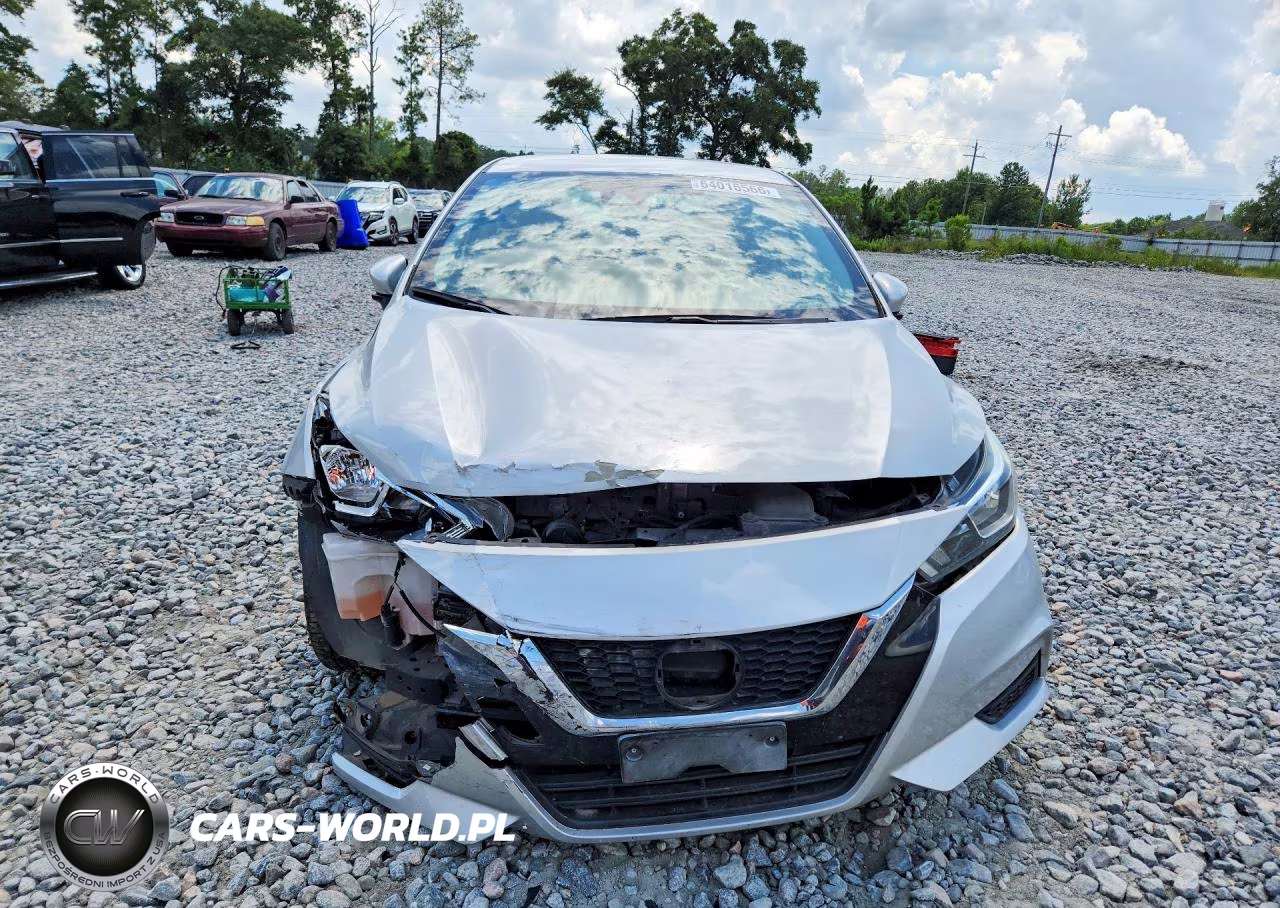 2020 Nissan Versa Sv VIN:3N1CN8EVXLL825801 - 5