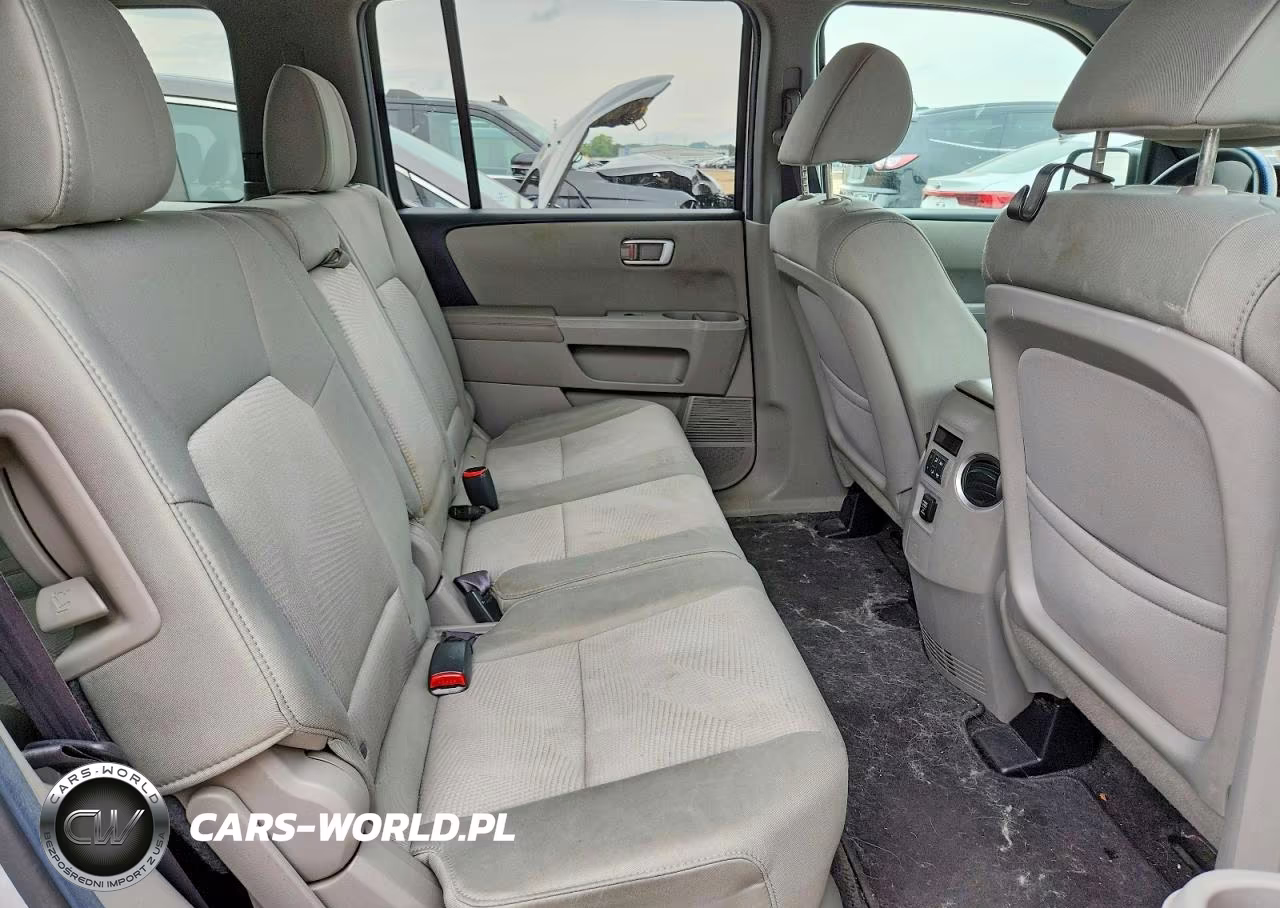 2012 Honda Pilot Lx VIN:5FNYF4H20CB012847 - 10