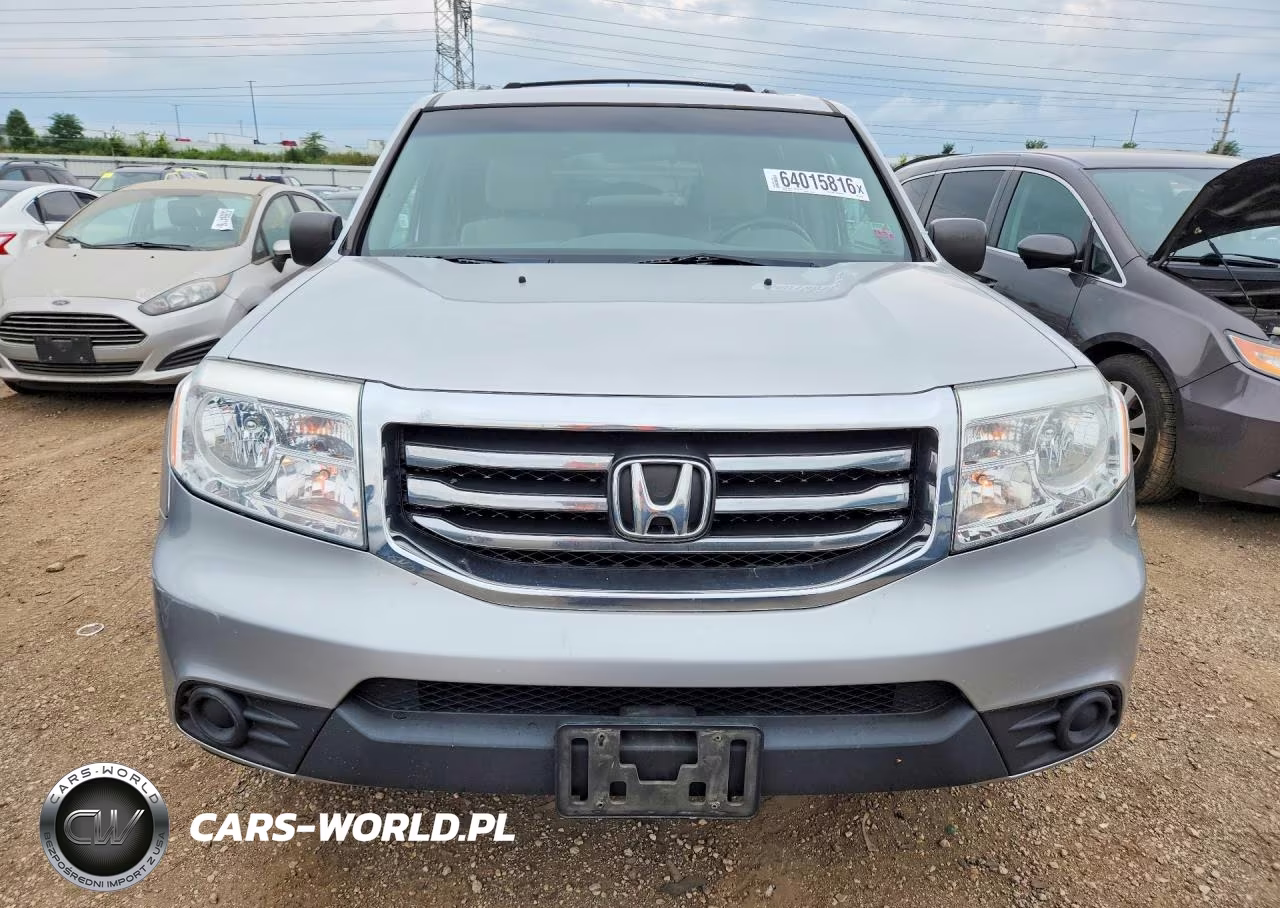 2012 Honda Pilot Lx VIN:5FNYF4H20CB012847 - 5