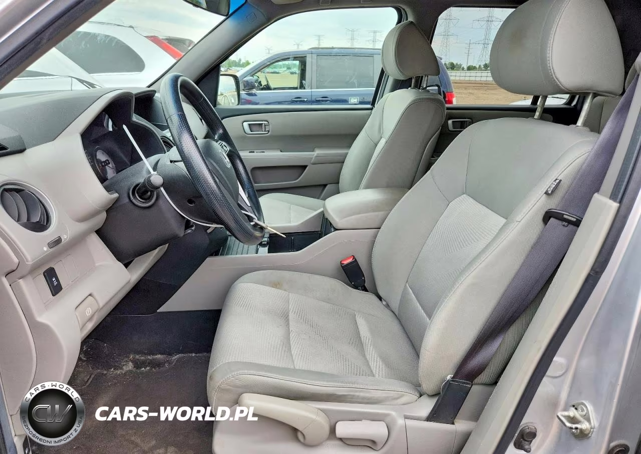 2012 Honda Pilot Lx VIN:5FNYF4H20CB012847 - 7