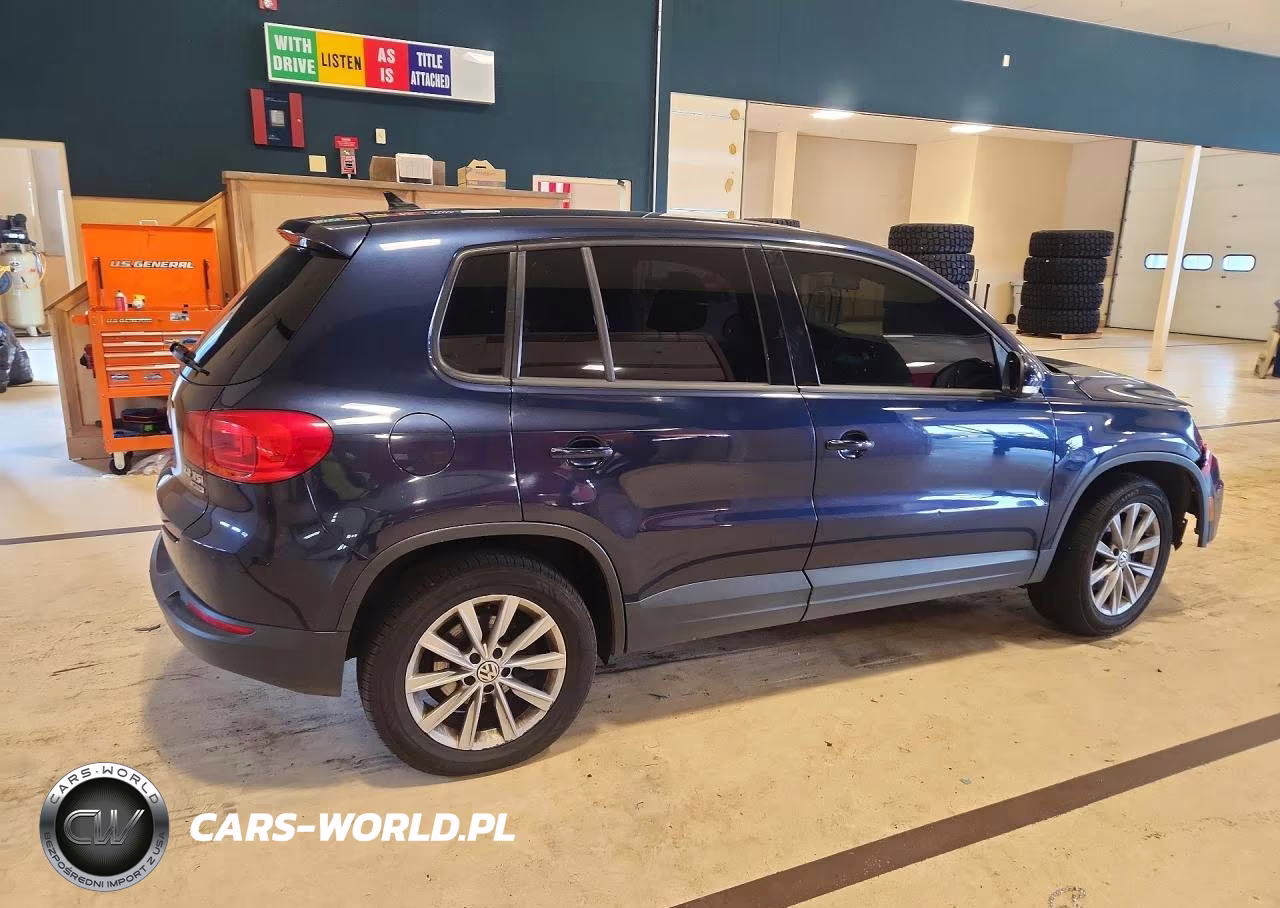 2014 Volkswagen Tiguan S VIN:WVGBV3AX6EW555476 - 3