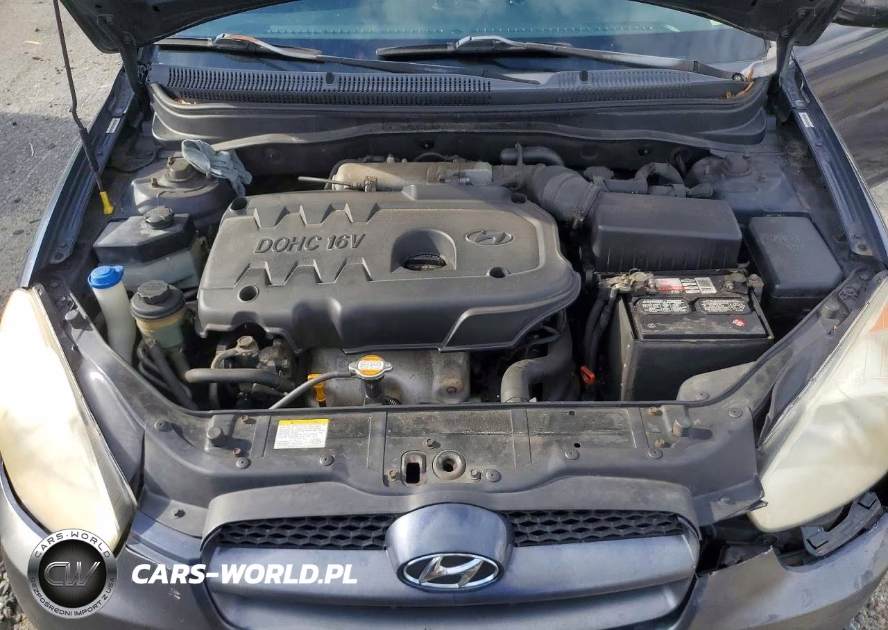 2008 Hyundai Accent Gs VIN:KMHCM36C58U095417 - 11